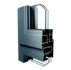 鋁型材規格：DP60B平開系列